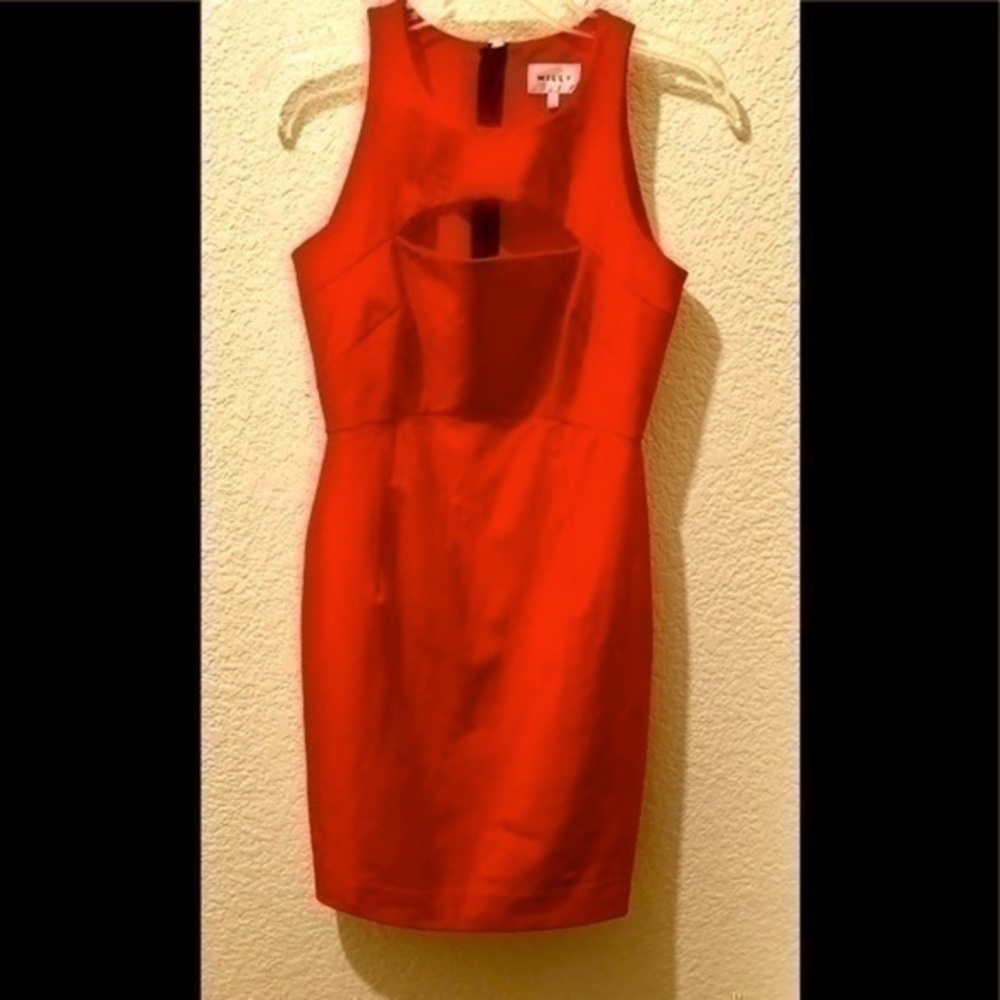 Milly red sexy dress women’s size 2